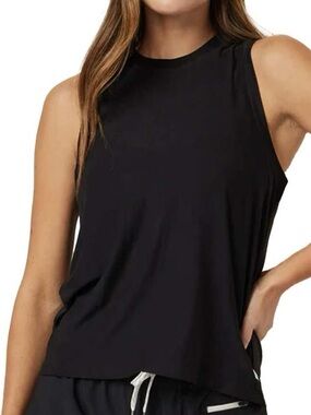 Vuori - Energy Black Sleeveless Performance Tank - Medium